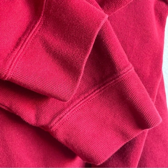 Polo Ralph Lauren 1/4 Zip Pullover Classic Wine Estate Rib Flesh Pony - Picture 6 of 10